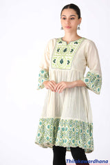 Embroidered Kurtha Top