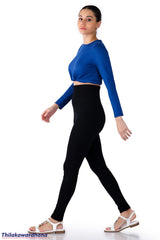 High Waist Legging Pant - Free Size