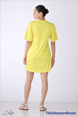 Bella Printed T Shirt Dress