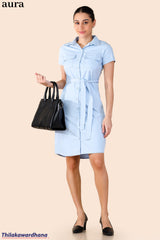 Aura Classic Elegance Shirt Dress