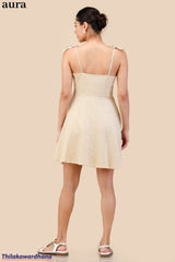Aura Sandy Check Sundress