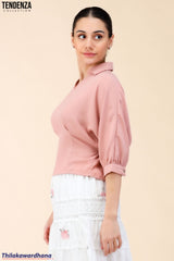 Tendenza Batwing Sleeve Blouse