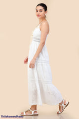 Vintage Bloom Maxi Dress