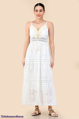 Vintage Bloom Maxi Dress