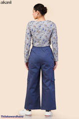 Akasi High-Waist Cargo Pant