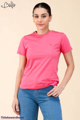 Bella Crew Neck Basic T Shirt