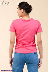 Bella Crew Neck Basic T Shirt