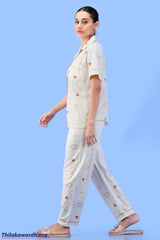 Printed 2pcs Pijama Kit