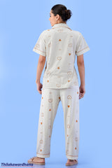 Printed 2pcs Pijama Kit