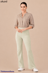 Akasi Textured Flare Pant