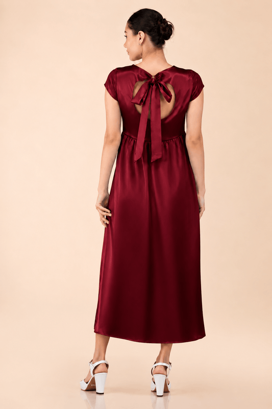 Aura Celeste Bow Dress