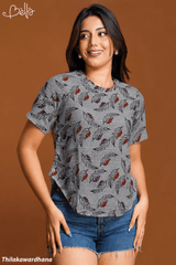 Bella Rustic Petal Knit Top
