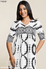 Engage Printed Kurtha Top