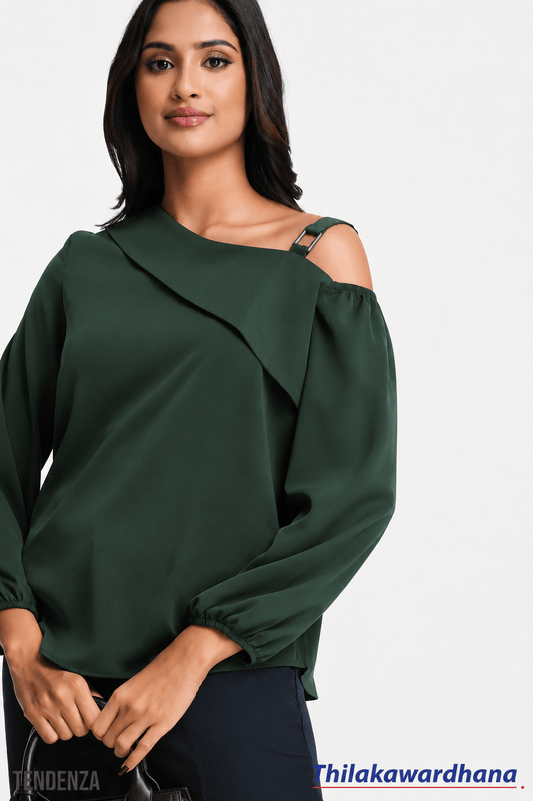 Tendenza Strapped Long Sleeve WW Top