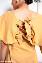 Tendenza Flutter Sleeve Mini Dress