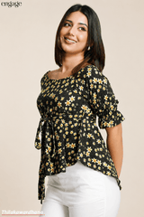 Engage Waist Belted Top