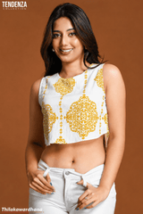 Tendenza Sleeveless Crop Top