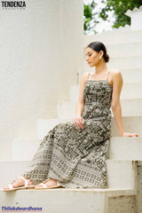 Tendenza Spaghetti Strap Maxi Dress