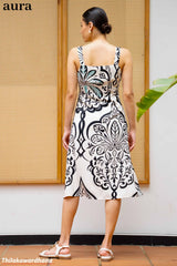 Aura Royal Tide Dress