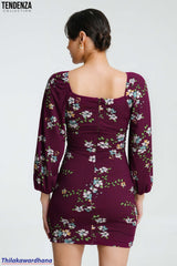 Tendenza Long Sleeve Bodycon Dress