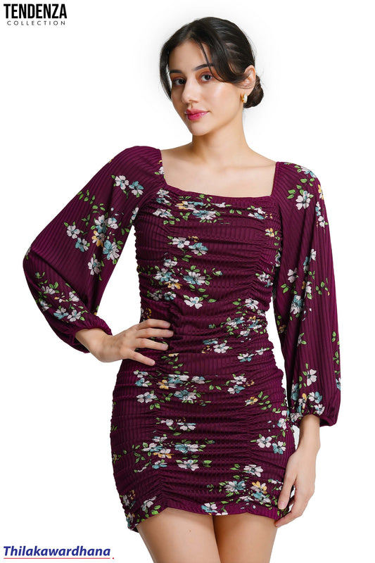 Tendenza Long Sleeve Bodycon Dress