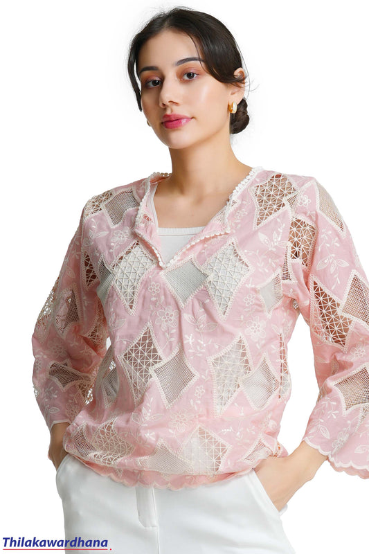 Engage Roselle Patchwork Blouse