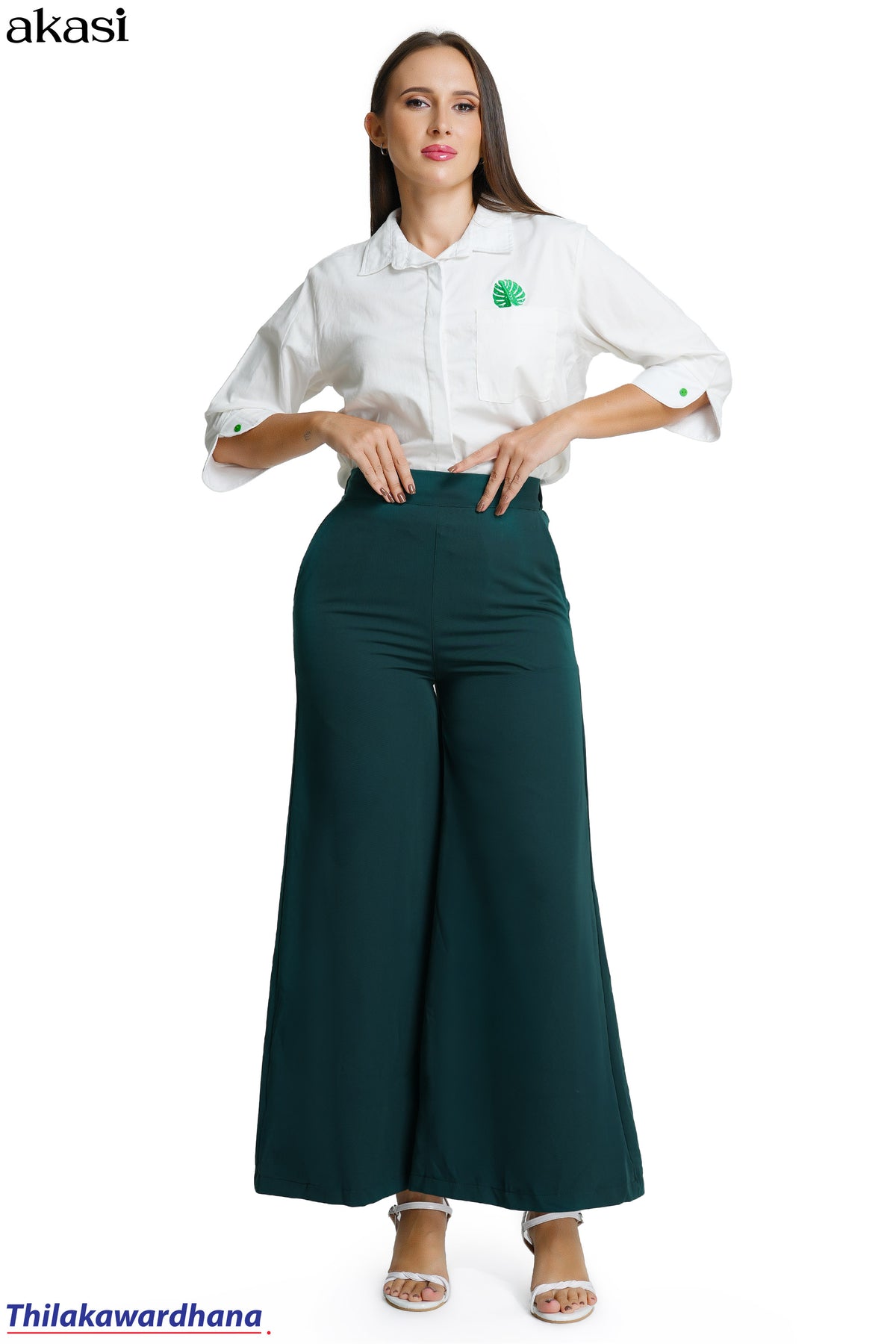 Akasi High Waist Plazzo Pant