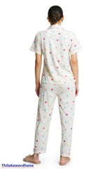 Printed 2pcs Night Dress Set