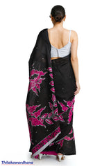 Printed Batik Saree