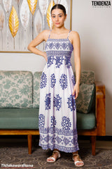 Tendenza Clasi Vintage Sleeveless Maxi Dress