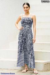 Tendenza Spaghetti Strap Maxi Dress