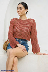 Featherlight Mesh Top - Free Size