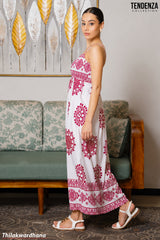Tendenza Clasi Vintage Sleeveless Maxi Dress