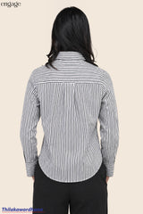 Engage Long Sleeve Striped Shirt