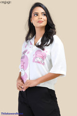 Engage Graphic Printed Top