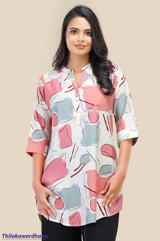 Printed Kurtha Top