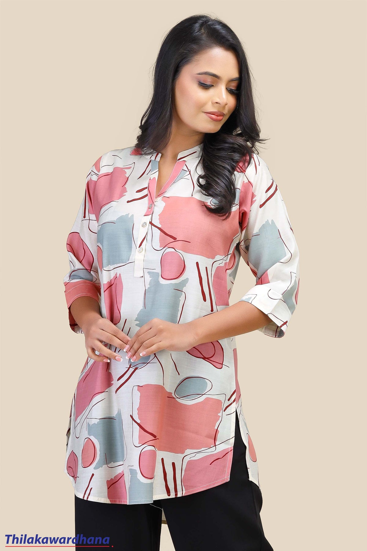 Printed Kurtha Top