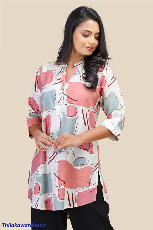 Printed Kurtha Top