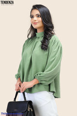Tendenza Long Sleeve Oversized Top