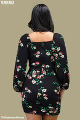 Tendenza Long Sleeve Bodycon Dress