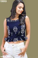 Tendenza Regal Uine Sleeveless Top