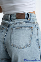 TESSA High Rise Wide Leg Jean