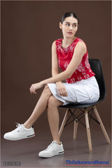 Tendenza Regal Uine Sleeveless Top