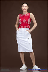 Tendenza Regal Uine Sleeveless Top