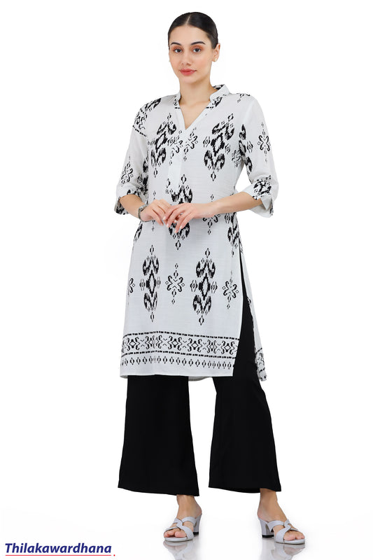 Engage Printed Kurtha Top