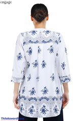 Engage Printed Long Top