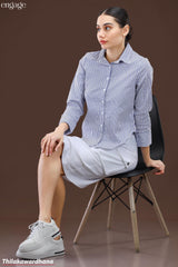 Engage Long Sleeve Striped Shirt