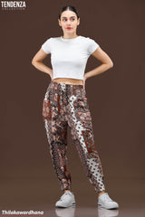 Tendenza Smocked Waist Casual Pant