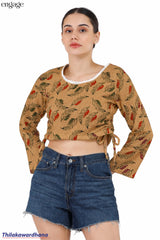 Bella Autumn Fern Top