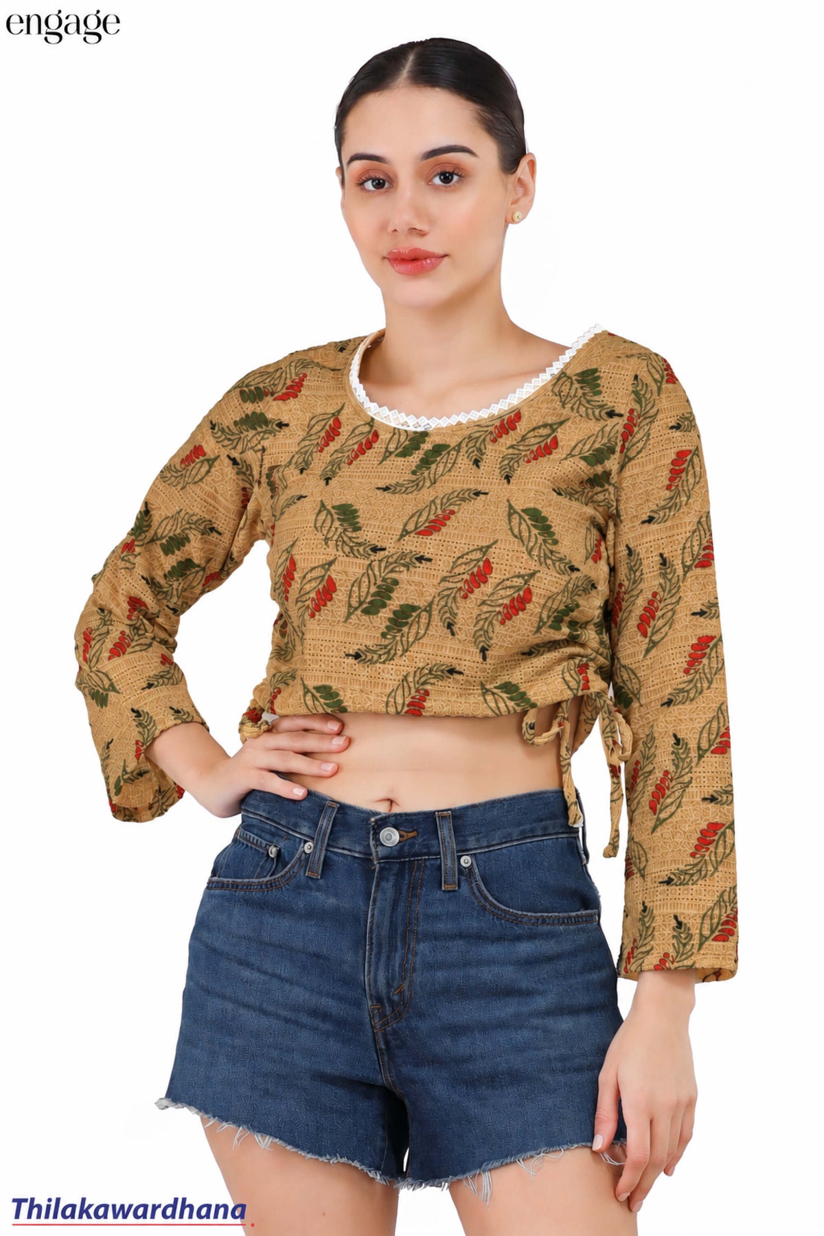 Bella Autumn Fern Top